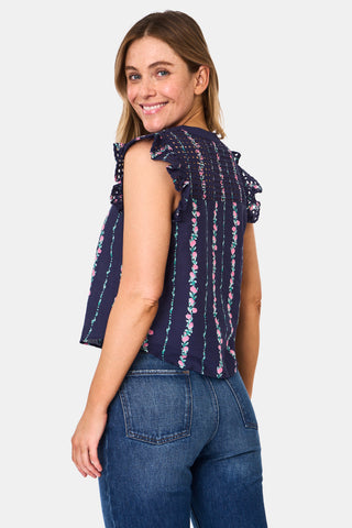 Roller Rabbit Alba Eyelet Ruthie Top