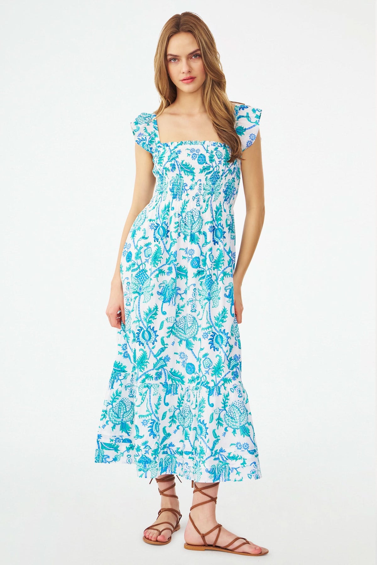 roller rabbit maxi dress New without Tags - Women's Vacation Short Sleeve Maxi Dress Yellow/Green
