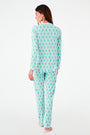 Roller Rabbit Aqua Monkey Pajamas