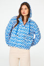 Roller Rabbit Blue Big Cata Bay Windbreaker