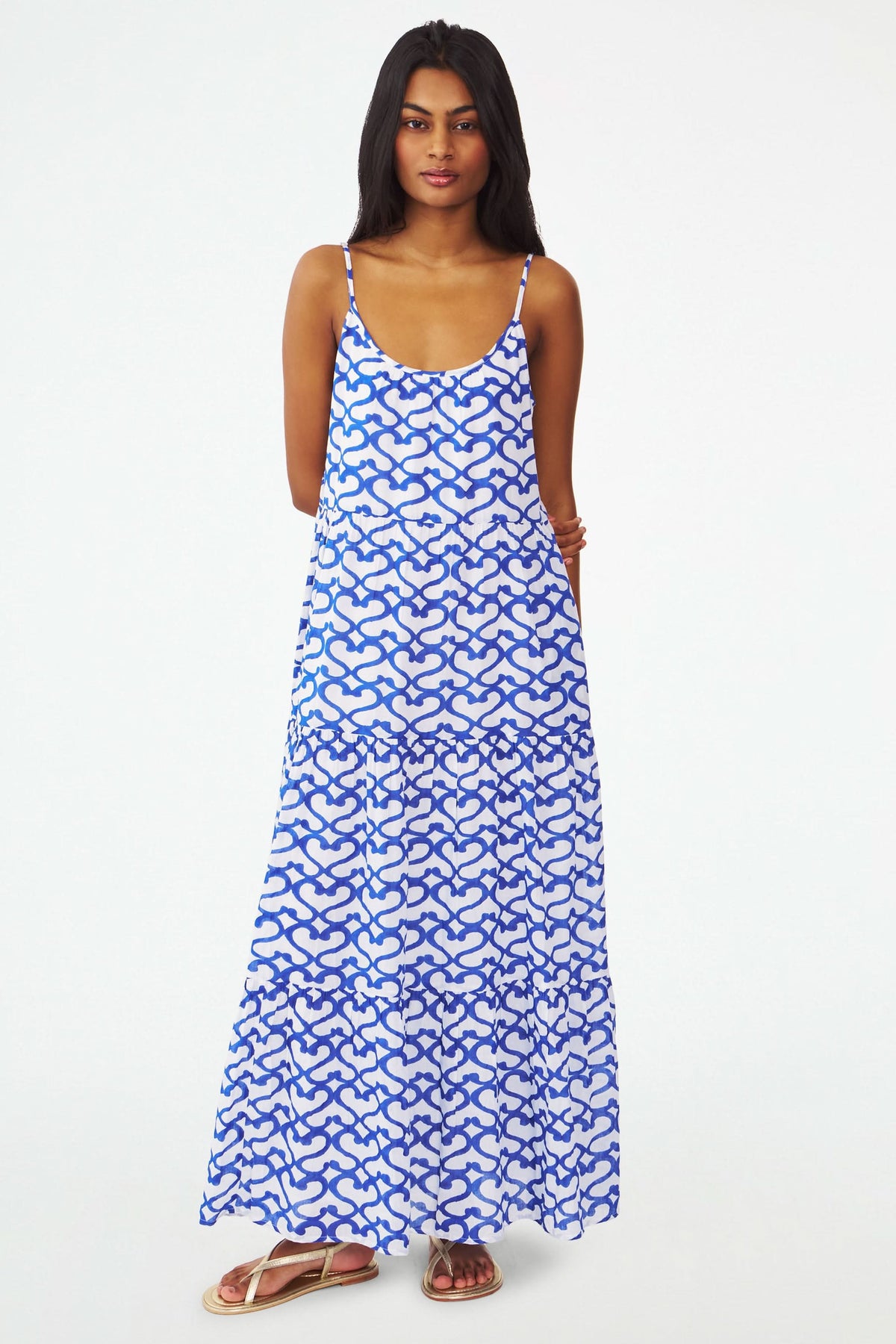 roller rabbit maxi dress Big Cata Dakota BLUE XXS Size:XL/16 Zanna Maxi Dress in 51.5 Size S Front feed-cl1-new-arrivals