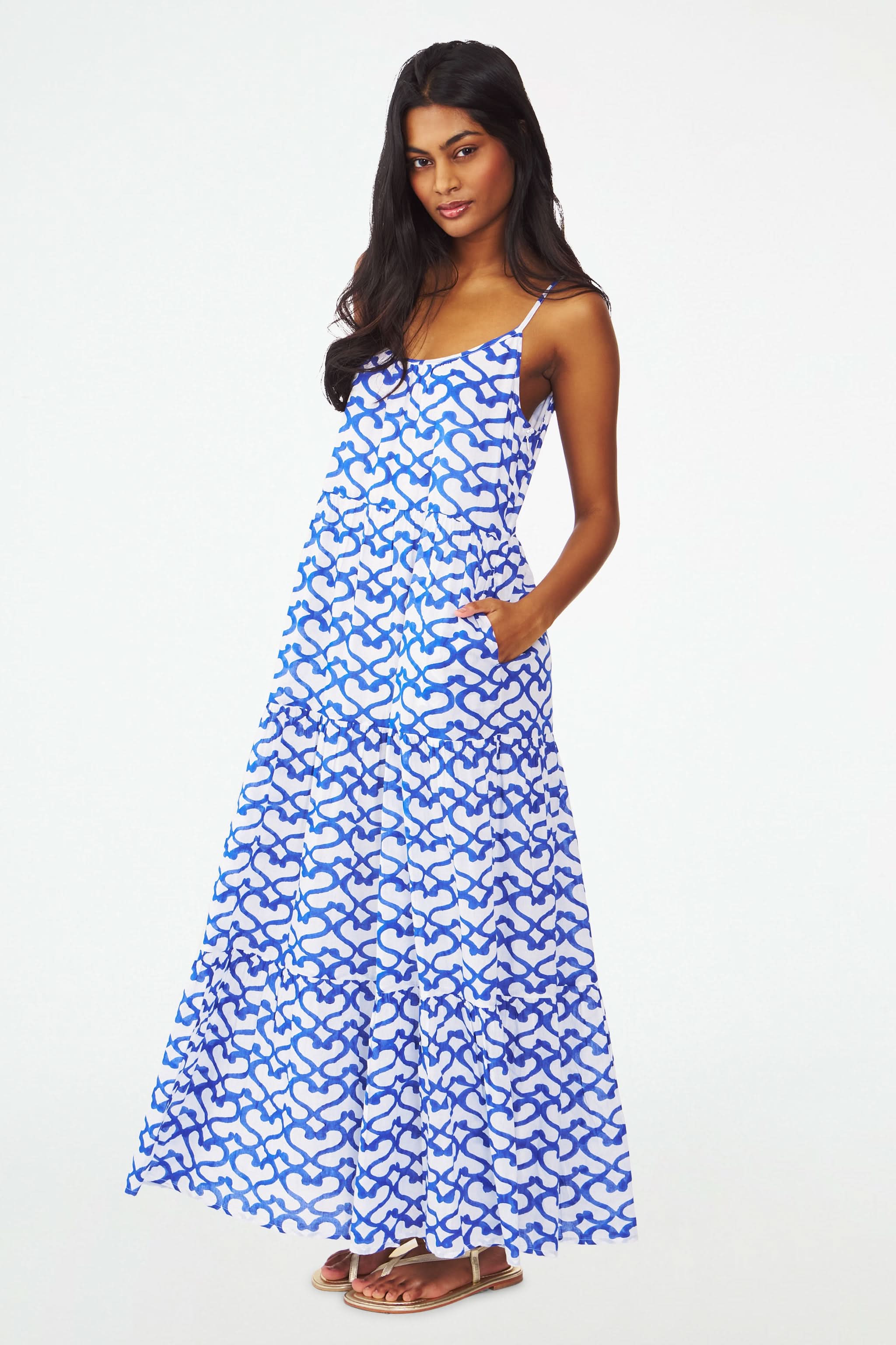 roller rabbit maxi dress Liana Brigitta Dress