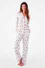 Roller Rabbit Birthday Bonanza Long Sleeve Polo Pajamas