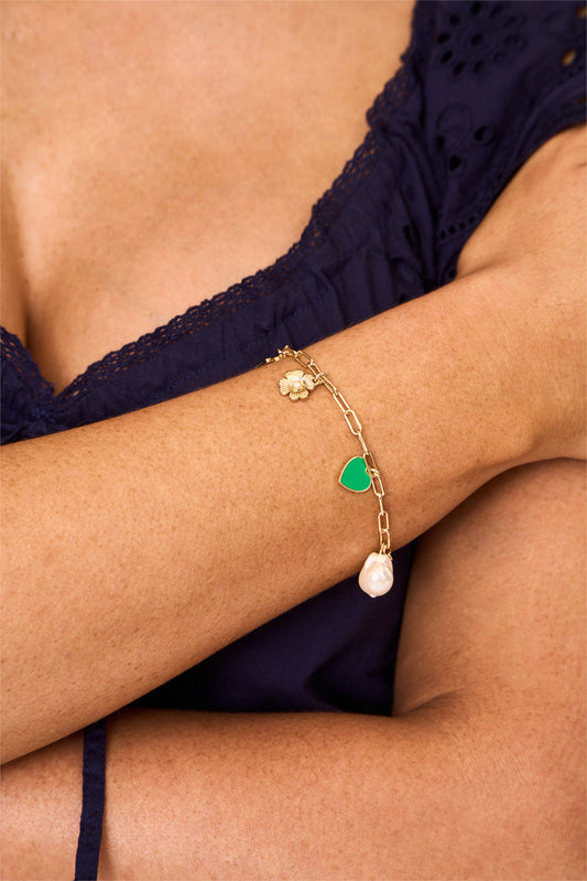 Celine Heart Bracelet view 1