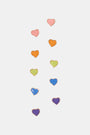 Roller Rabbit Disco Hearts Earring Pack