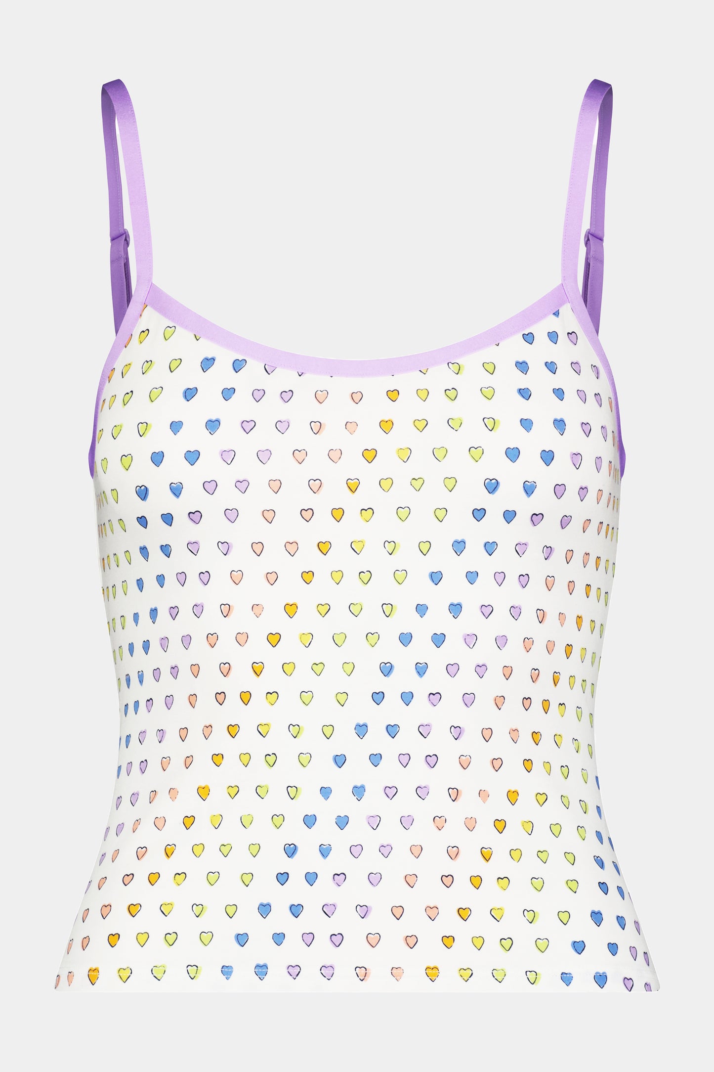 Roller Rabbit Disco Hearts Clarkson Cami