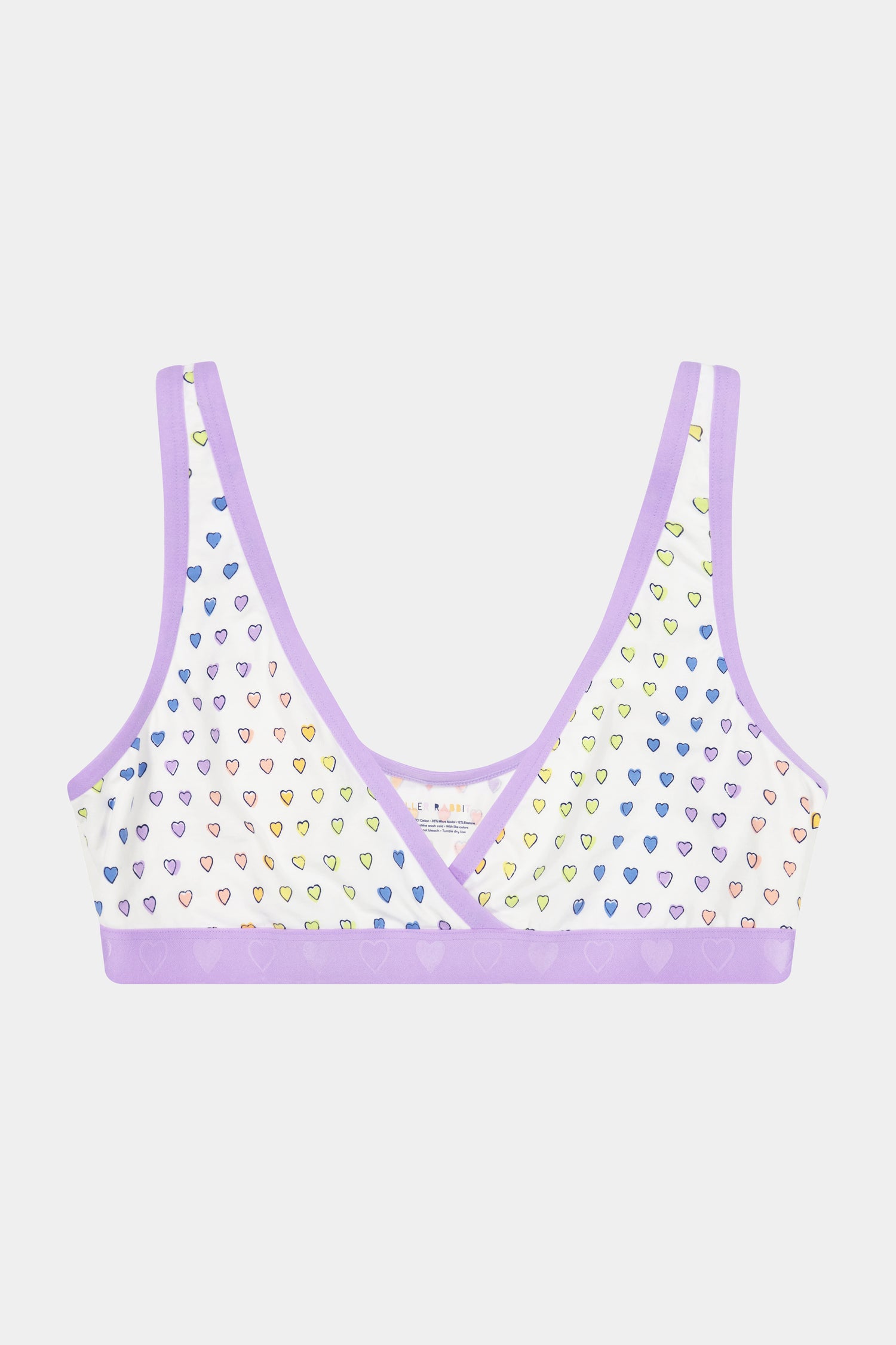 Roller Rabbit Disco Hearts Leroy Bralette