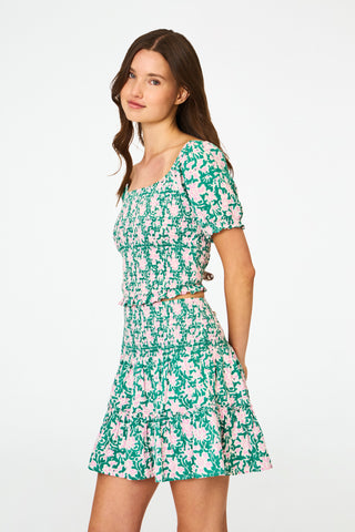 Endah Floral Riki Skirt