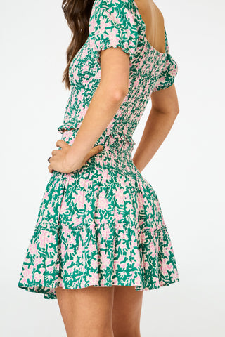 Endah Floral Riki Skirt