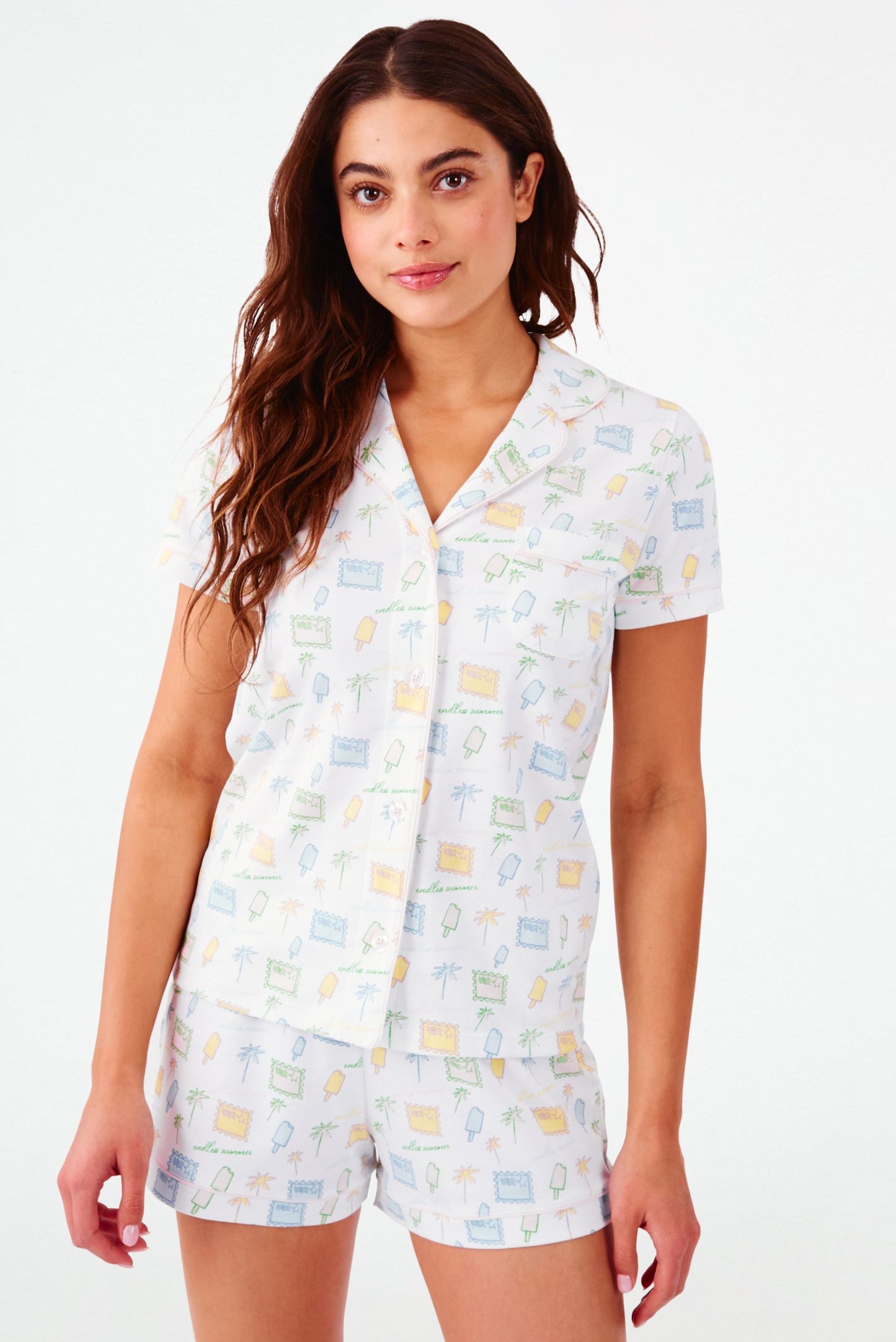 Roller Rabbit Endless Summer Polo Pajamas