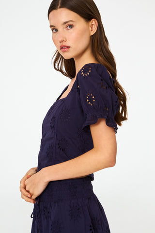 Eyelet Kayla Top
