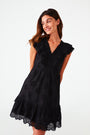 Roller Rabbit Black Eyelet Ondika Dress