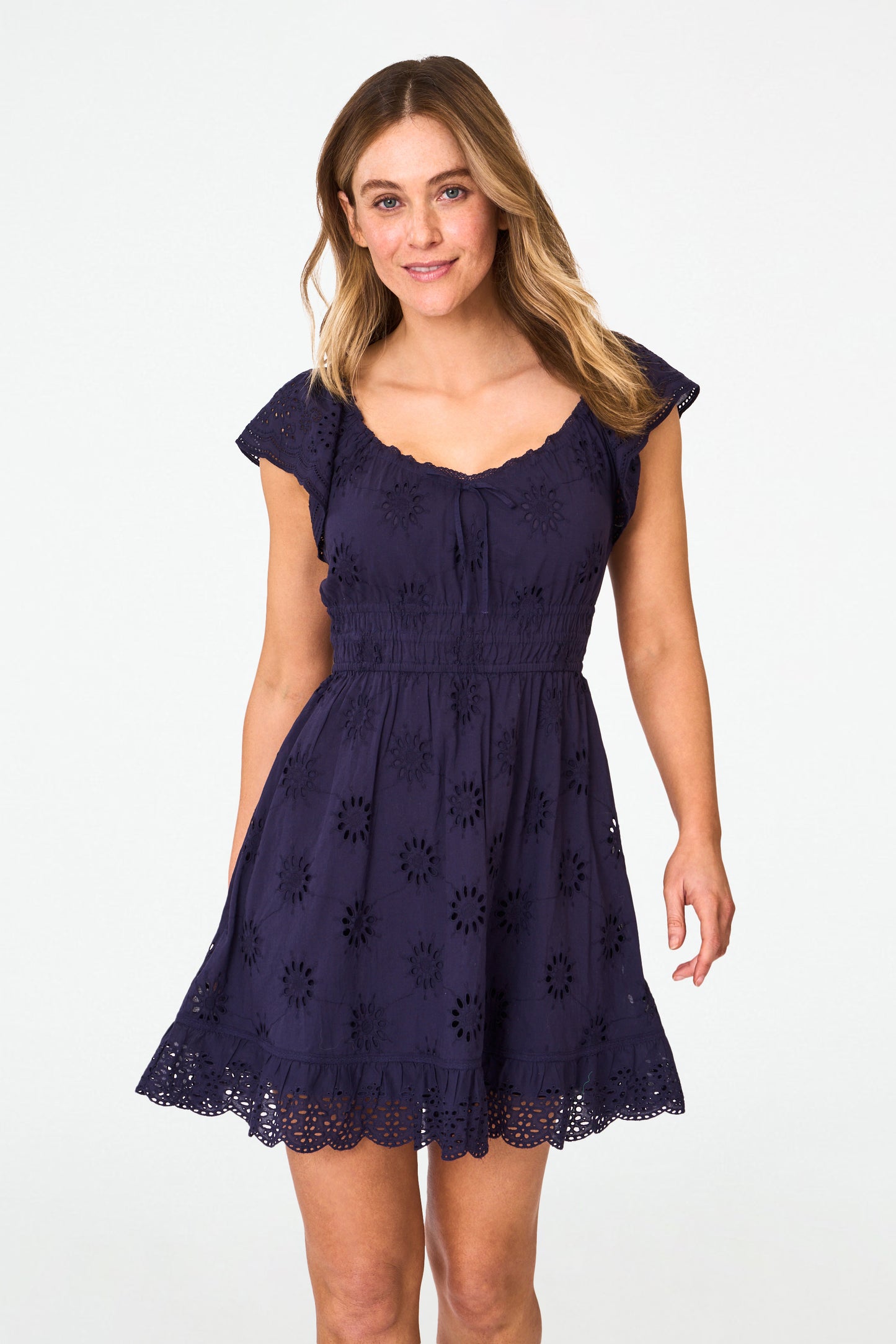 Eyelet Pipette Dress view 1