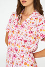 Roller Rabbit Orange Fall-A-Palooza Polo Pajamas