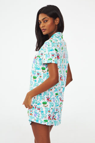 Georgia Monkey Polo Pajamas