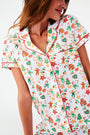 Roller Rabbit Gingerbread Party Polo Pajamas