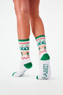 Roller Rabbit Gingerbread Party Tube Socks