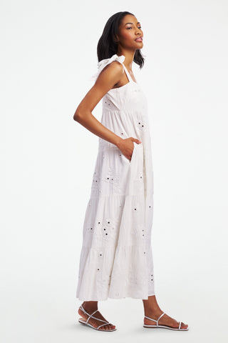 Gloriosa Embroidery Ester Dress