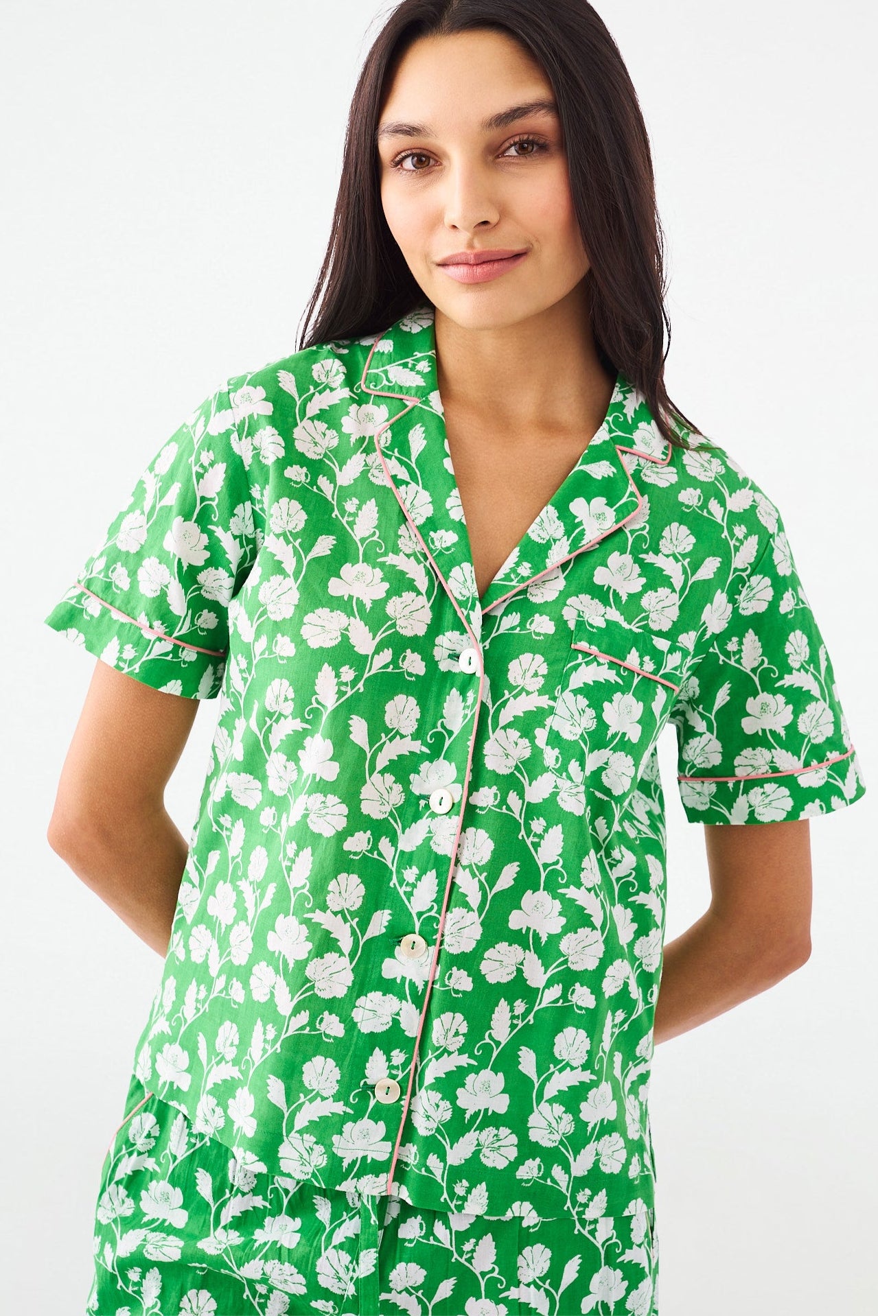 Roller Rabbit Cardoon Vine Liza Set Green 