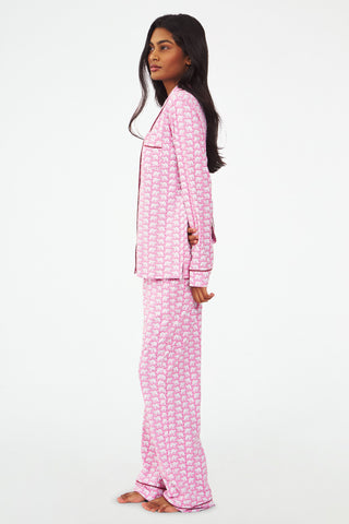 Womens Pink Elephant Pajamas