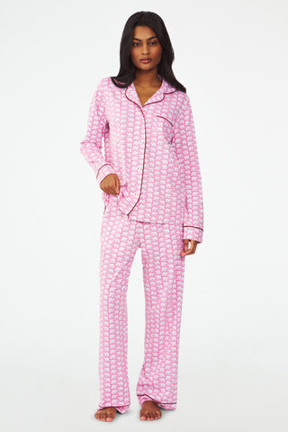 Womens Pink Elephant Pajamas