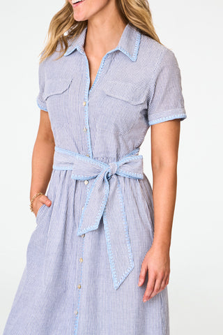 Heritage Stripe Jillian Dress