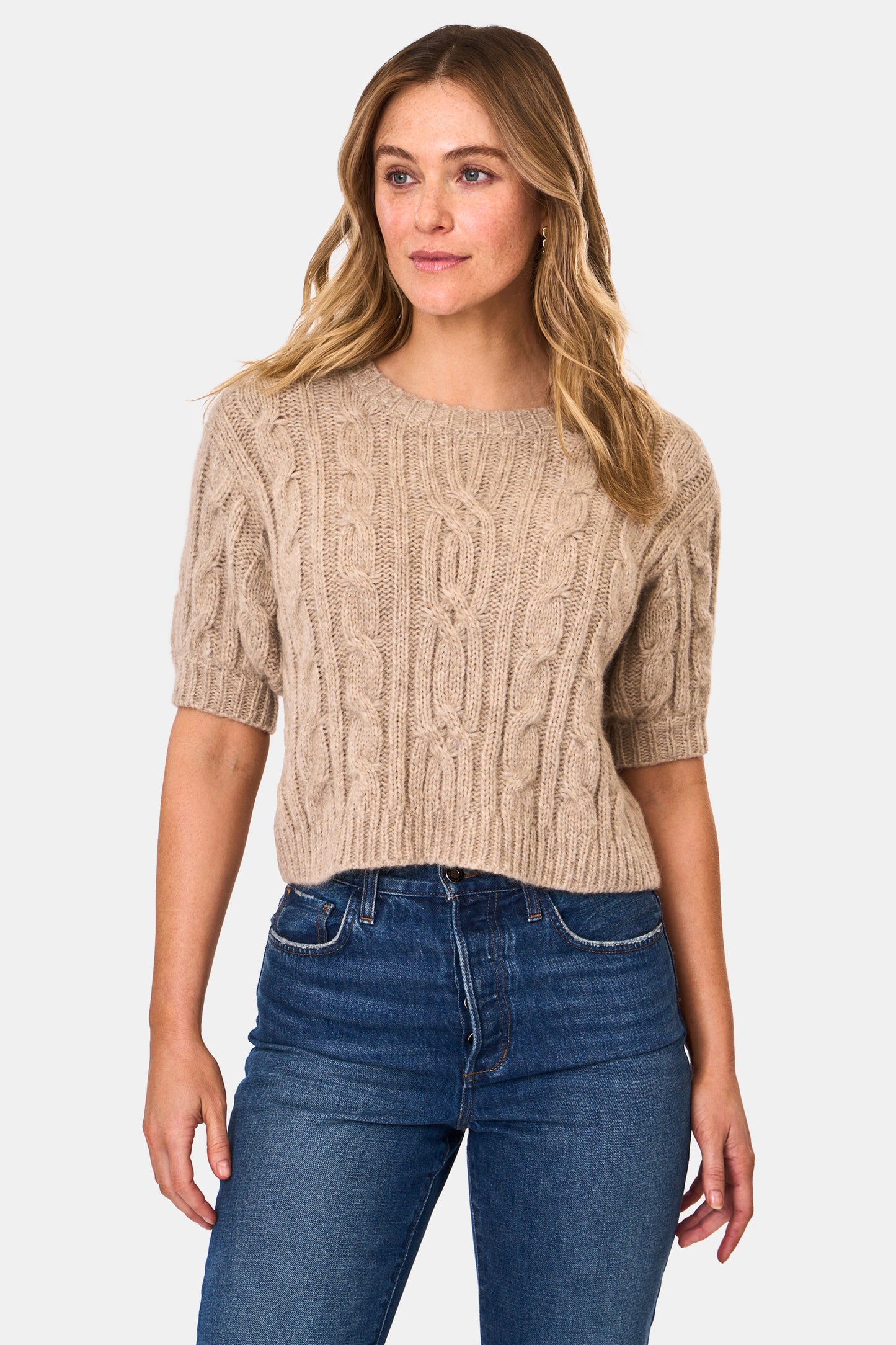 Hattie Cable Knit Sweater view 4