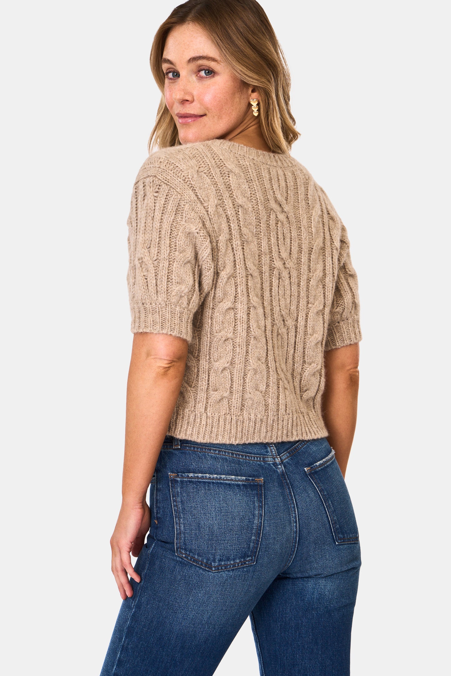 Hattie Cable Knit Sweater view 7
