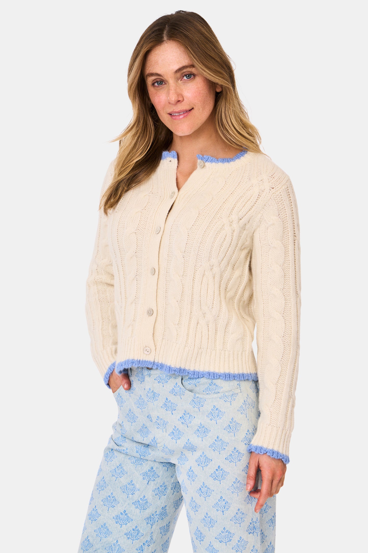 Rosella Cable Knit Cardigan view 6
