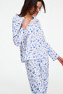Roller Rabbit Blue Latte Lane Pajamas