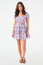Roller Rabbit Tulsi Floral Alicia Dress Lilac
