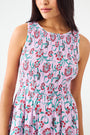 Roller Rabbit Tulsi Floral Emily Dress Lilac
