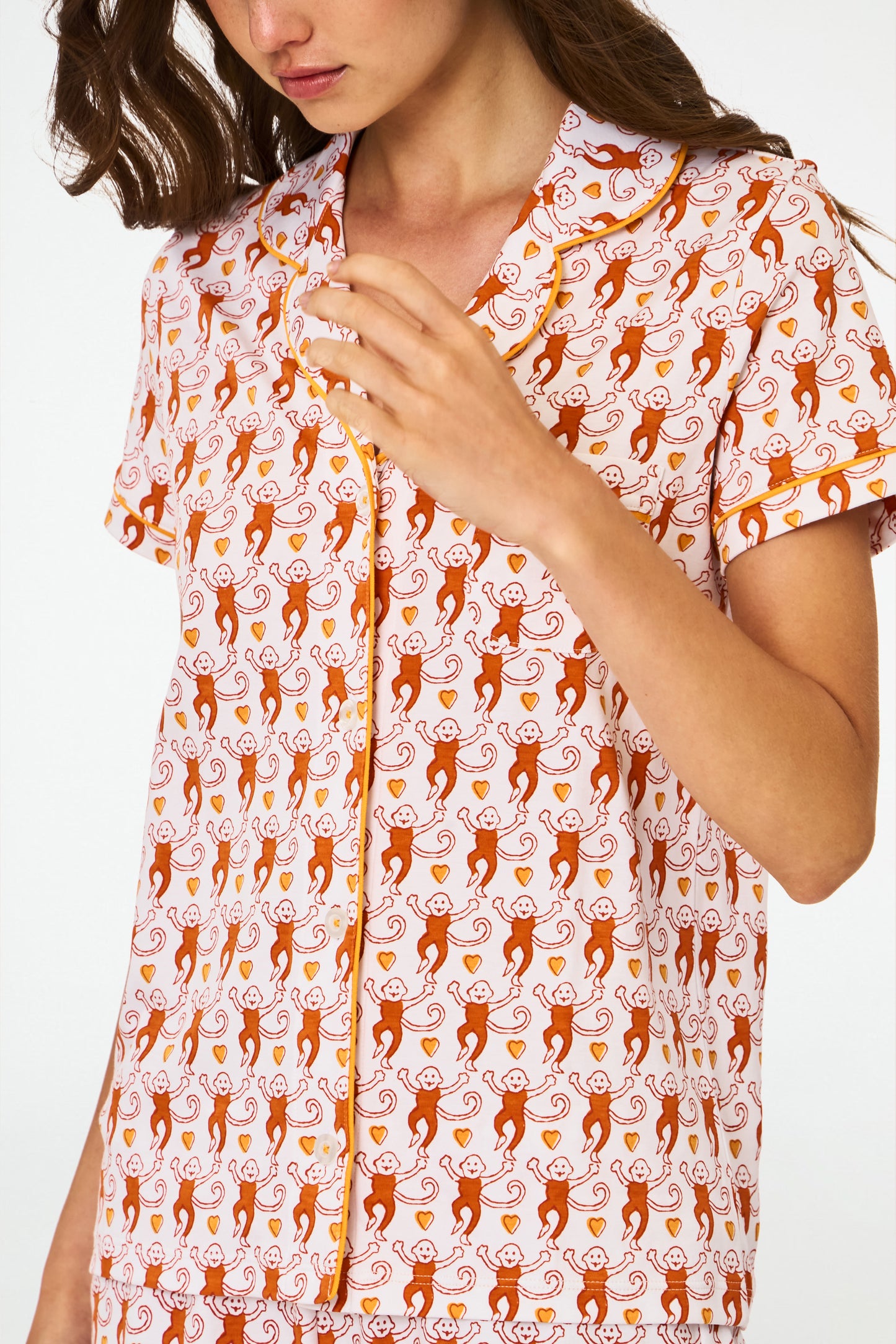 Campus Lovely Monkey Polo Pajamas view 2
