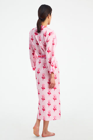 Marigold Stripe Summer Robe
