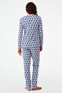 Roller Rabbit Blue/Yellow Lovely Monkey Pajama