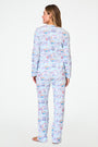 Roller Rabbit Blue Paris Monkey Pajamas