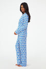 Monkey Long Sleeve Polo Pajamas