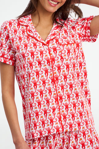 Monkey Polo Pajamas