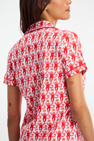 Monkey Polo Pajamas
