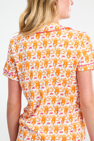 Monkey Polo Pajamas