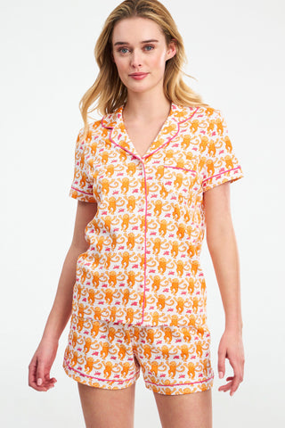 Monkey Polo Pajamas