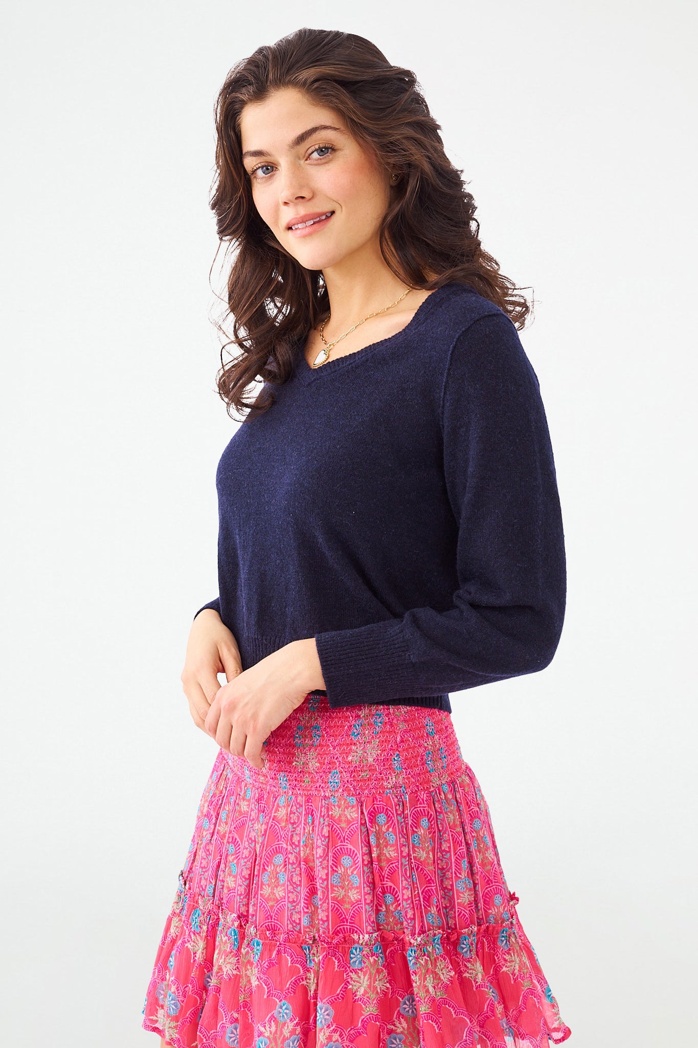 Roller Rabbit Brooke Sweater Navy view 5