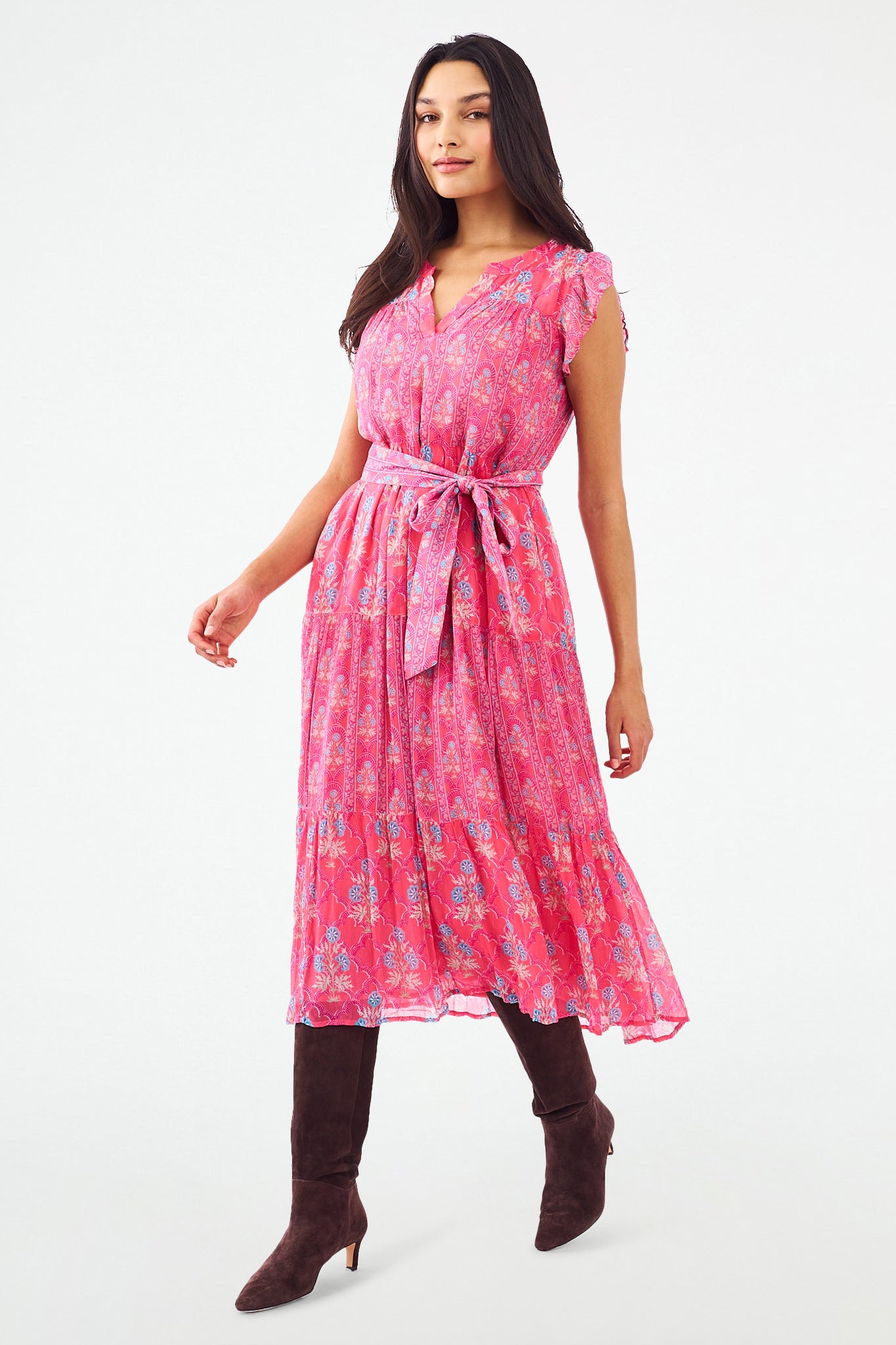 Roller Rabbit Blossom Jemina Paulina Dress Pink