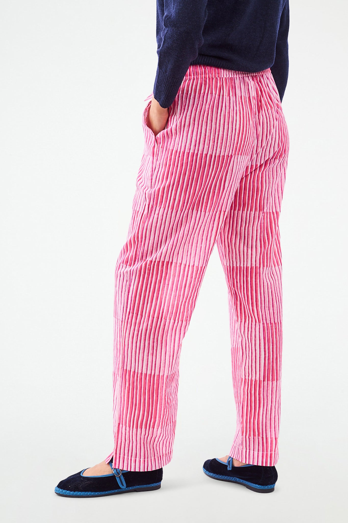 Roller Rabbit Checkerboard Stripe Leonor Pants view 4