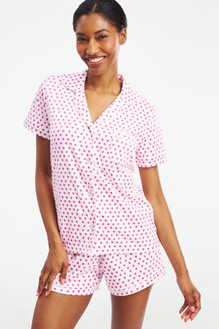 Hearts Polo Pajamas