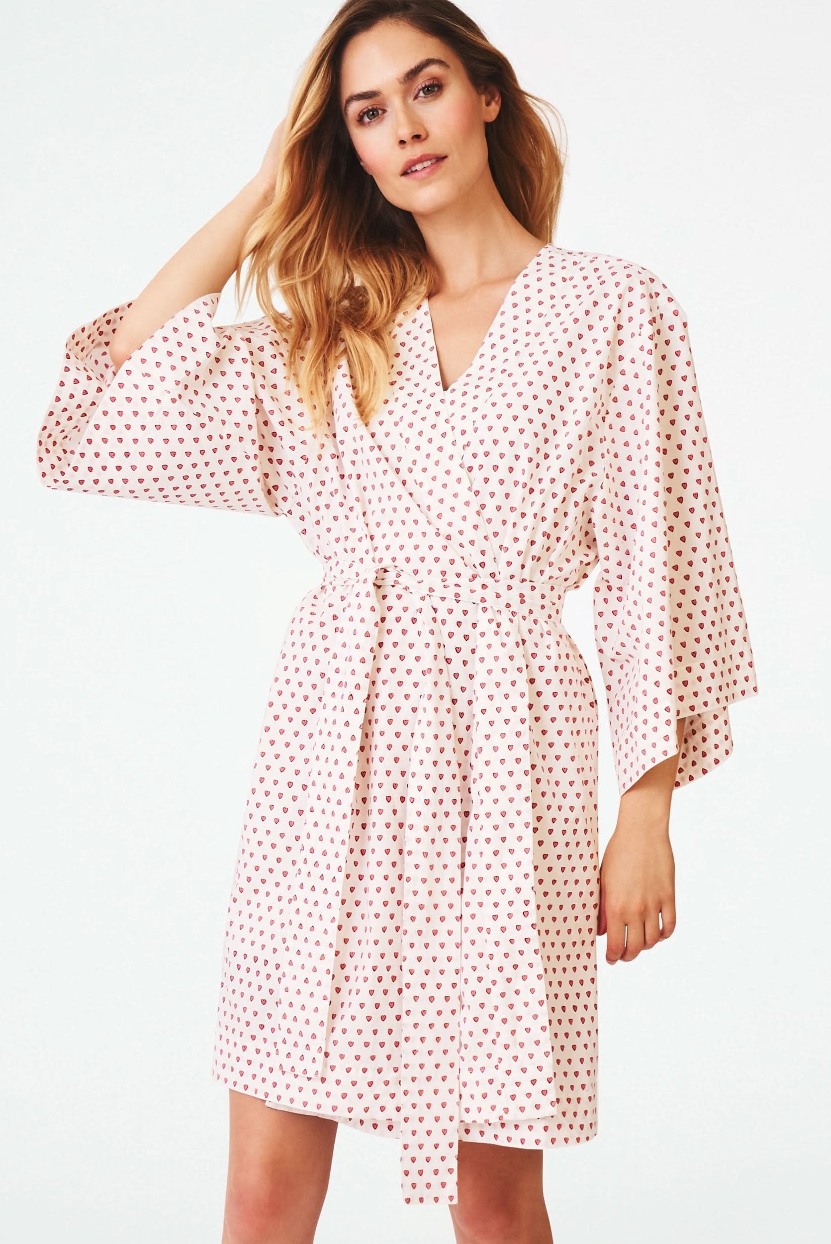 Fancy Pumpkin Dames Kimono Robe Yukata Badjas Pyjama Pak [Paars Kat, Maat L Fancy Pumpkin Dames Kimono Robe Yukata Badjas Pyjama Pak [Paars Kat, Maat L