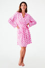 Roller Rabbit Hot Pink Jemina Blake Robe