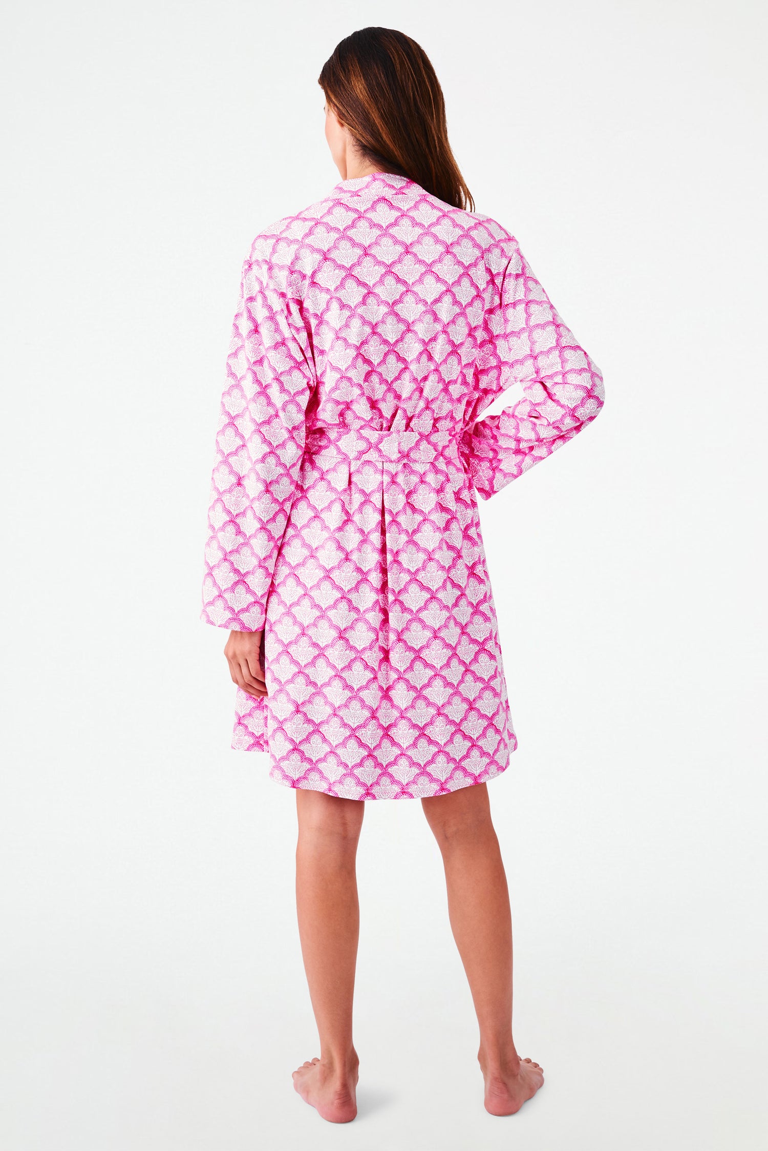 Roller Rabbit Hot Pink Jemina Blake Robe