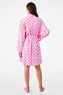 Roller Rabbit Hot Pink Jemina Blake Robe