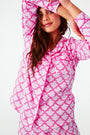 Roller Rabbit Hot Pink Jemina Paola Pajamas